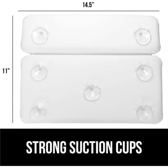 Comfortable Bath Pillow for Bathtub Great for Back Support Waterproof - Picture 2 of 6